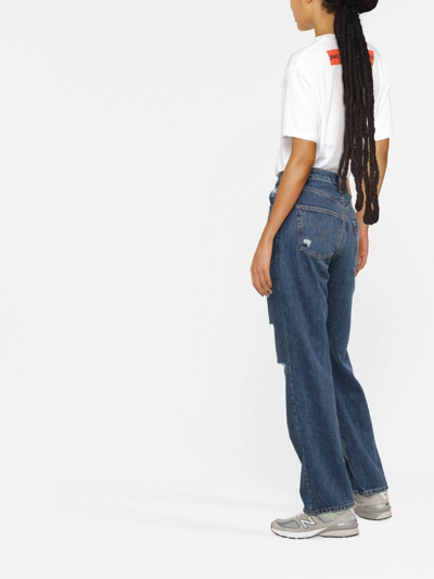 Shop Levi's 501® 90's Ripped Jeans In Blue