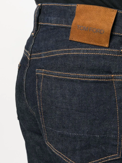 Shop Tom Ford Straight-leg Jeans In Blau