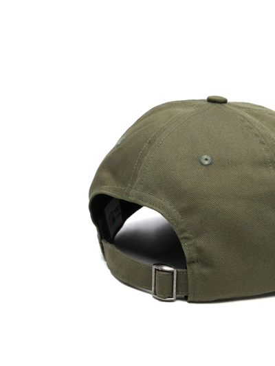 Palmes Logo Print Cap In Grün