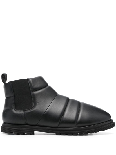 Nanushka Padded Slip-on Ankle Boots In Schwarz