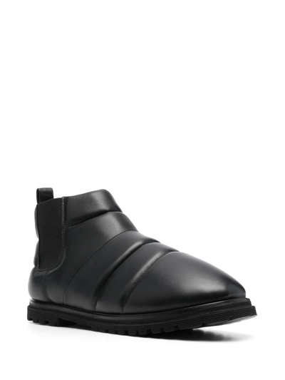 Shop Nanushka Padded Ankle Boots In Schwarz