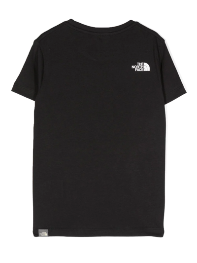 Shop The North Face Logo-print T-shirt In Schwarz
