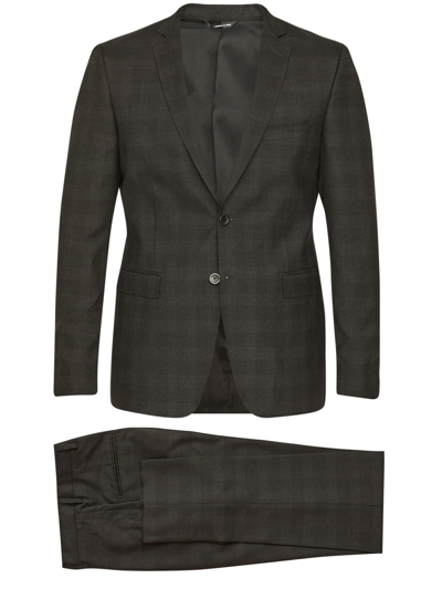Shop Tonello Black Prince Of Wales Suit