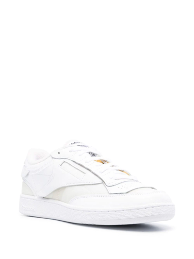 Maison Margiela Mm X Reebok Club C ‘memory Of' Sneakers In White