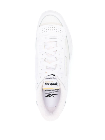 Maison Margiela Mm X Reebok Club C ‘memory Of' Sneakers In White