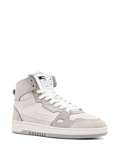 Shop Axel Arigato Dice Hi-top Sneakers In Grey