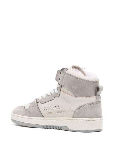 Shop Axel Arigato Dice Hi-top Sneakers In Grey