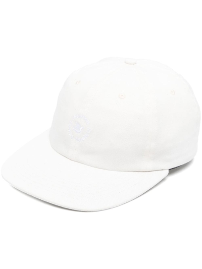Shop Palmes Logo-embroidered Baseball Cap In Neutrals
