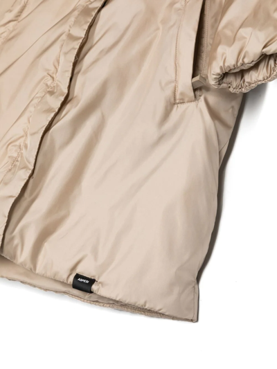 Shop Aspesi Lightweight Parka Jacket In Neutrals