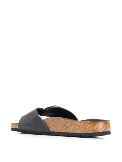 Shop Birkenstock Madrid Big Buckle In Black