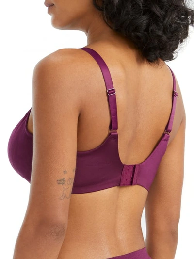 Shop Wacoal Elevated Allure Seamless Lift Bra In Pickled Beet