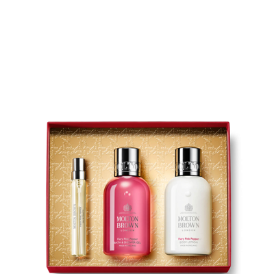 Shop Molton Brown Fiery Pink Pepper Travel Gift Set