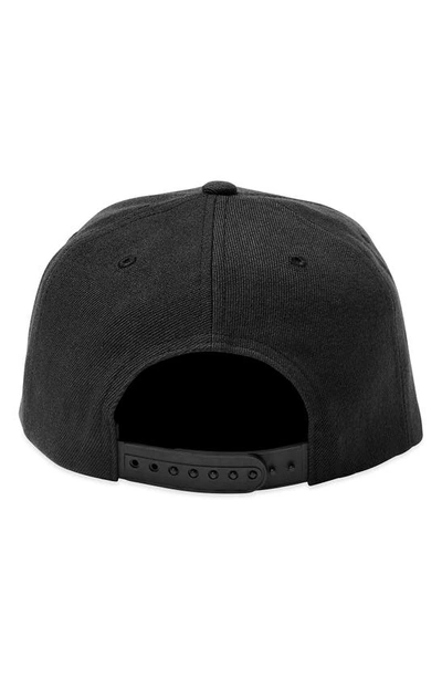Shop Brixton Alpha Twill Baseball Cap In Black/ Black