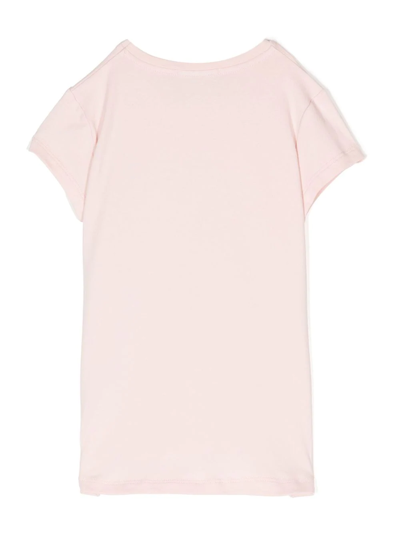 Shop Aigner Logo-print Short-sleeve T-shirt In Rosa