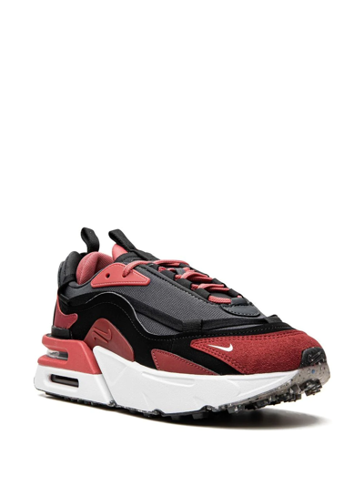 Shop Nike Air Max Furyosa "black/white/anthracite/archeo Pink" Sneakers In Red