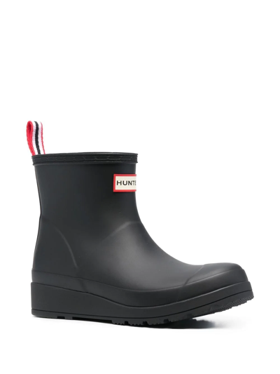 Hunter Tabitha Chelsea Waterproof Rain Boot In Black