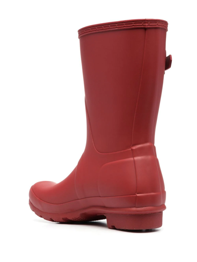 标贴细节高筒靴