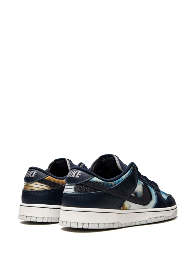 Nike Dunk Low Retro Prm Sneakers In 400 Obsidian/obsidian-summit White
