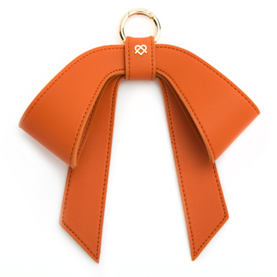 Shop Gunas New York Cottontail Bow In Orange