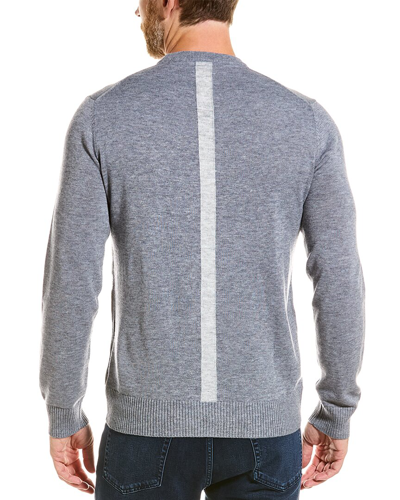 Shop Splendid Mills Supply By  Wool-blend Crewneck Sweater In Grey