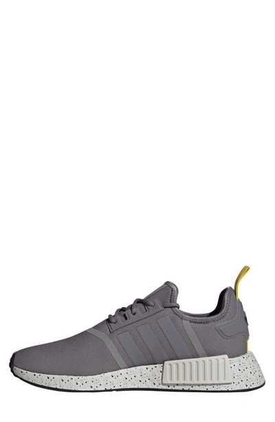 Adidas Originals Nmd R1 Primeblue Sneaker In Trace Grey/ Trace Grey/ Yellow  | ModeSens