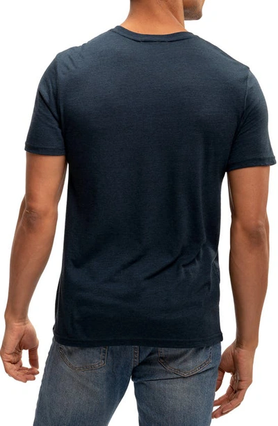 Shop Threads 4 Thought V-neck T-shirt In Midnight