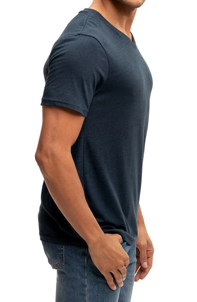 Shop Threads 4 Thought V-neck T-shirt In Midnight