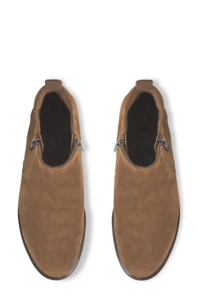 Munro Rourke Bootie In New Tobacco Suede