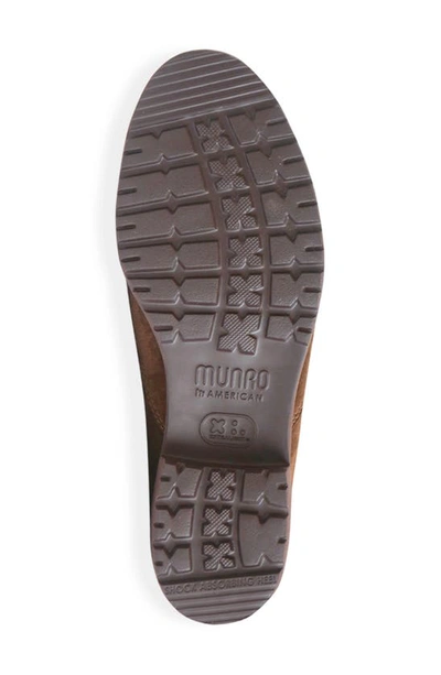 Munro Rourke Bootie In New Tobacco Suede