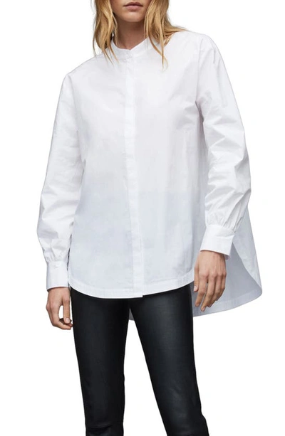 Shop Allsaints Marcie Button-up Shirt In White