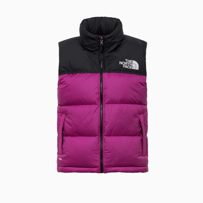 Shop The North Face 1996 Zipped Panelled Gilet In Multi
