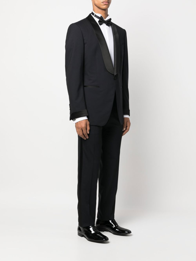 Shop Tom Ford Two-piece Tuxedo Suit In Black