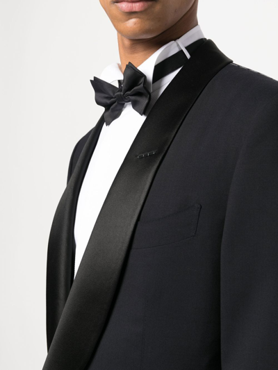 Shop Tom Ford Two-piece Tuxedo Suit In Black