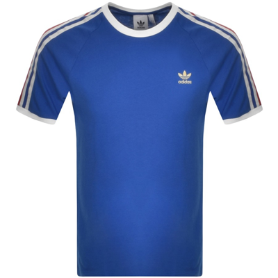 Adidas Originals Nations T Shirt Blue | ModeSens
