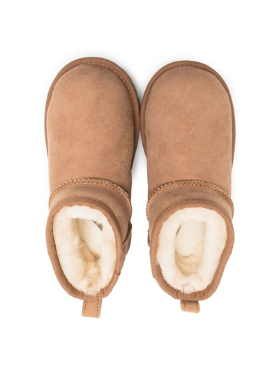 Shop Ugg Classic Ultra Mini Boots In Brown