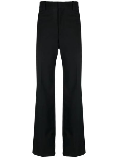 Shop Jacquemus Le Linu Panelled Suit Trousers In Black