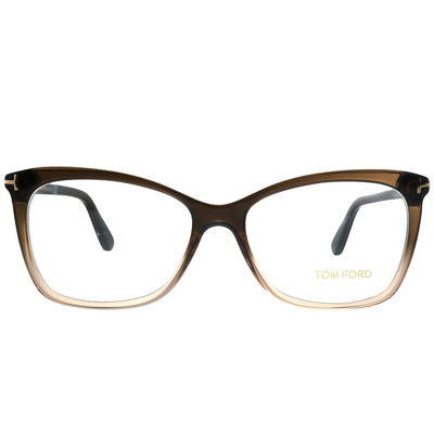 Shop Tom Ford Ft 5514 050 Womens Cat Eye Eyeglasses 54mm In Multi