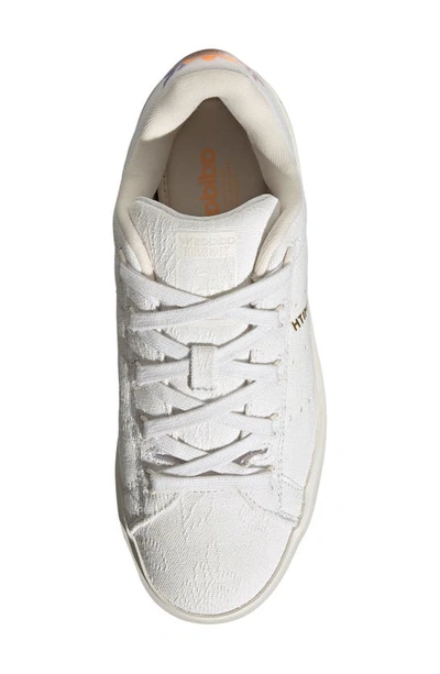 Shop Adidas Originals Stan Smith Bonega Sneaker In Crystal White/white/white