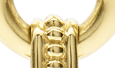 Lagos 18k Yellow Gold Signature Caviar Link Drop Earrings In Gold