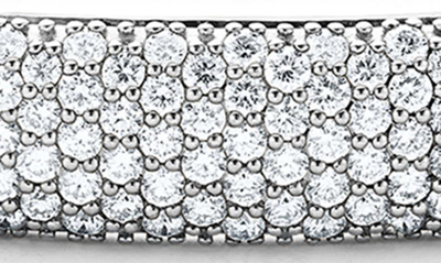 Lagos Pavé Diamond And Sterling Silver Caviar Bead 9mm Rope Bracelet In Silver Diamond