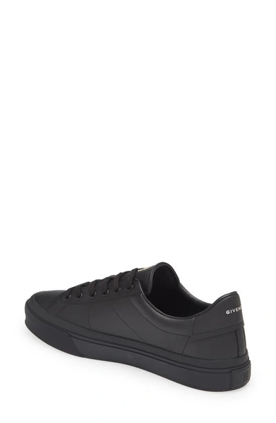 Shop Givenchy City Sport College Logo Sneaker In Black/ White