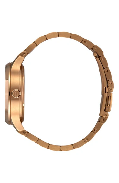 Shop Nixon Optimist Bracelet Watch, 33.5mm In All Light Gold