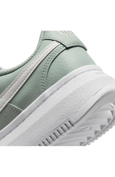 Shop Nike Court Vision Alta Platform Sneaker In Seafoam/ Summit White-white