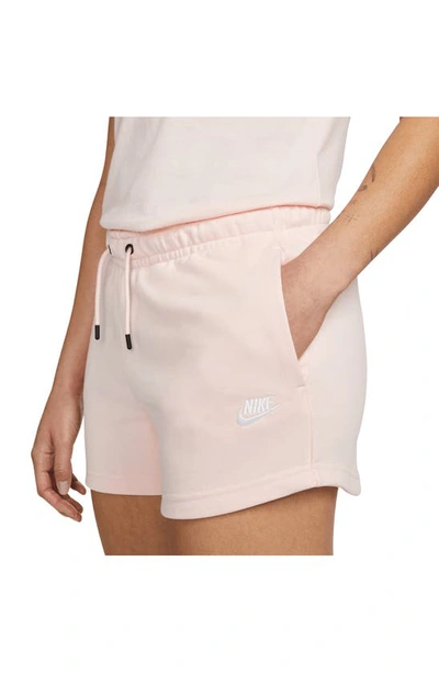 Shop Nike Essential Shorts In Atmosphere/ White