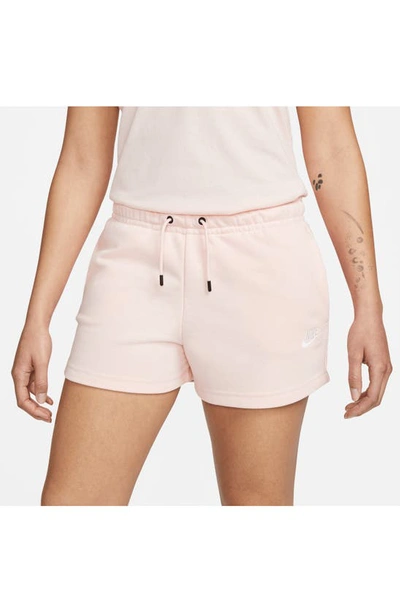 Shop Nike Essential Shorts In Atmosphere/ White