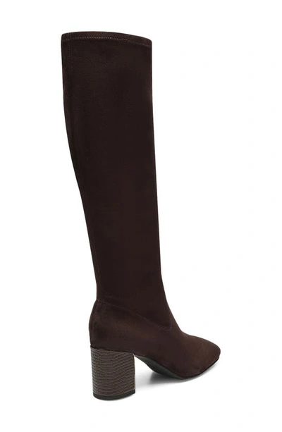 Donald Pliner Cassidy Knee High Boot In Dark Brown