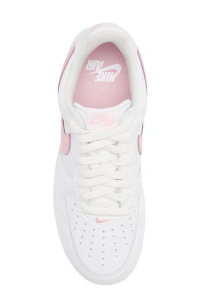 Shop Nike Air Force 1 Low Retro Sneaker In White/ Pink/ Gum Yellow/ Gold