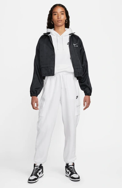 Shop Nike Sportswear Club Fleece Hoodie In White/ Black