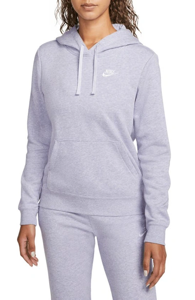 Shop Nike Sportswear Club Fleece Hoodie In 569 Light Thistle