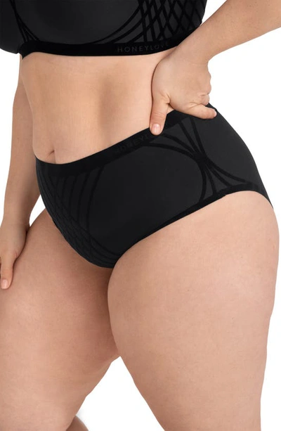 Honeylove Silhouette Shaping Briefs In Vamp